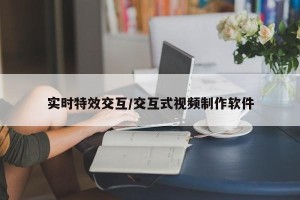 实时特效交互/交互式视频制作软件