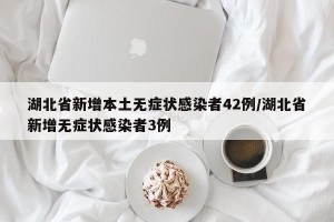 湖北省新增本土无症状感染者42例/湖北省新增无症状感染者3例